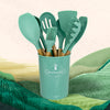 Kit Set de Utensilios (12 piezas) + 2 Mezclas con proteína para Pancakes & Waffles