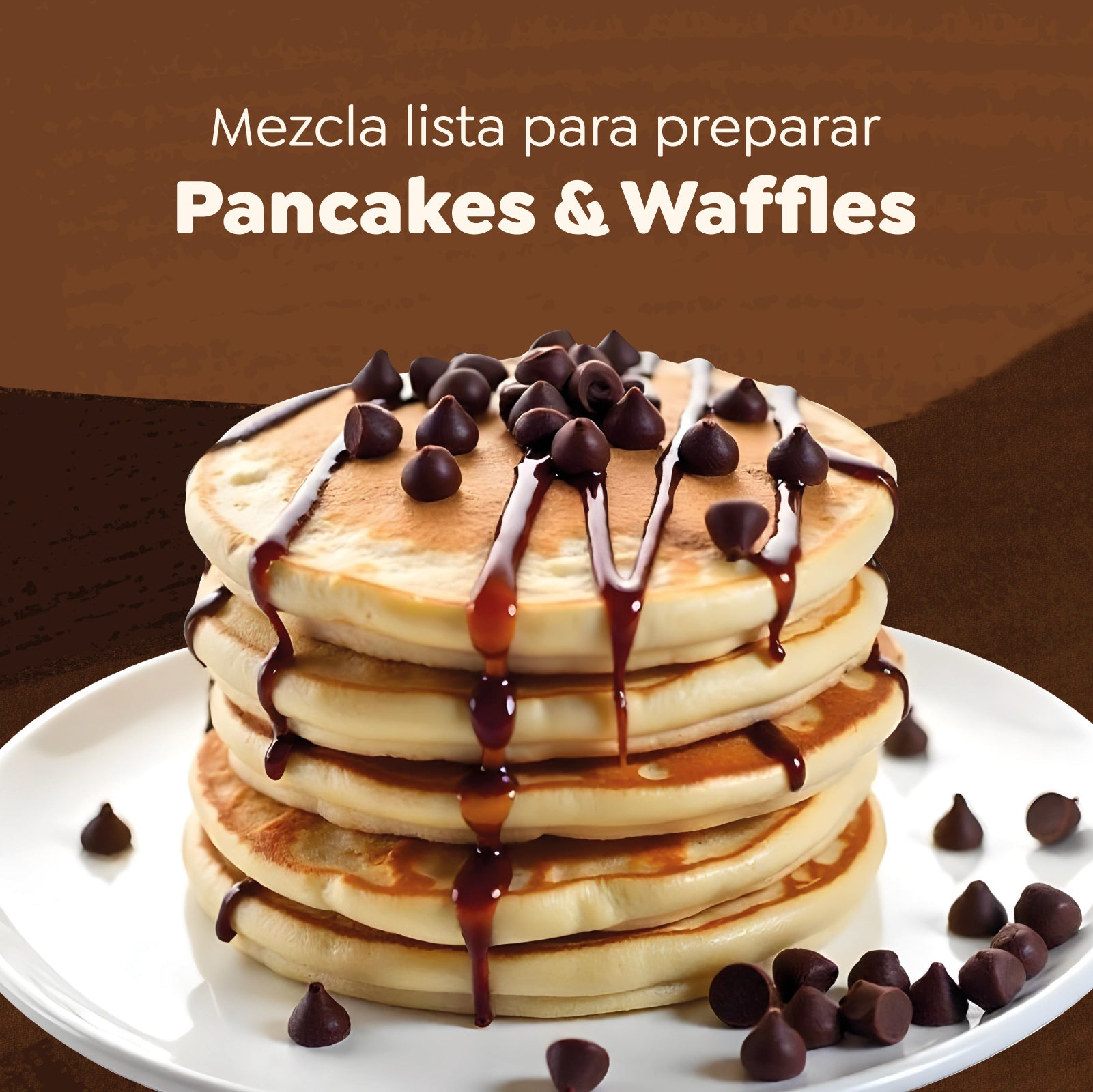 Combo 3 Mezclas listas para preparar Pancakes y Waffles Santa Anita Eggy