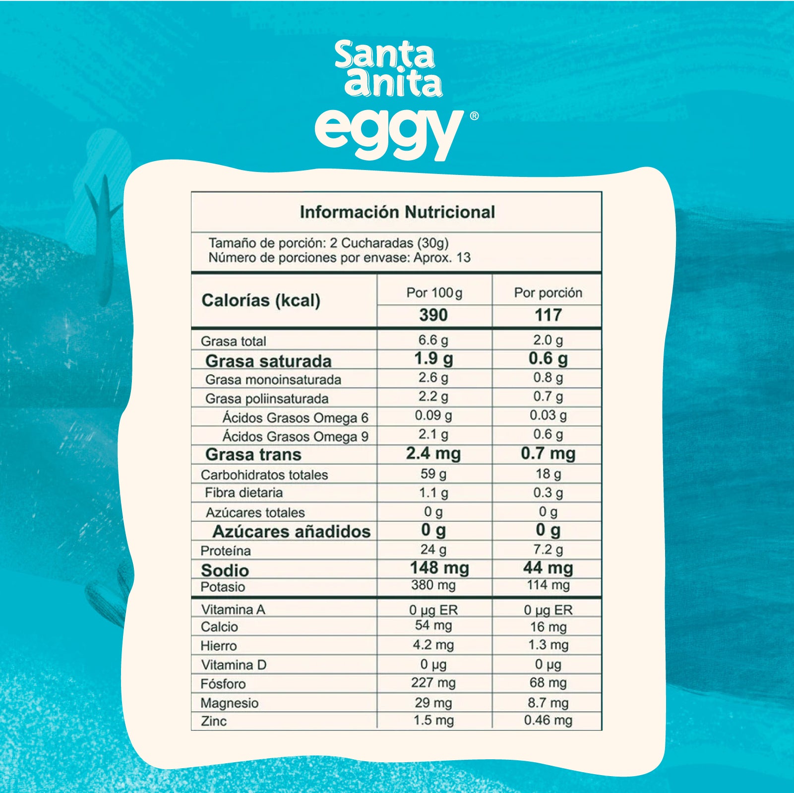 Combo exclusivo Proteína de huevo: 1 Mezcla Pancakes & Waffles Santa Anita Eggy  + 1 Mezcla de Proteína Ovofit