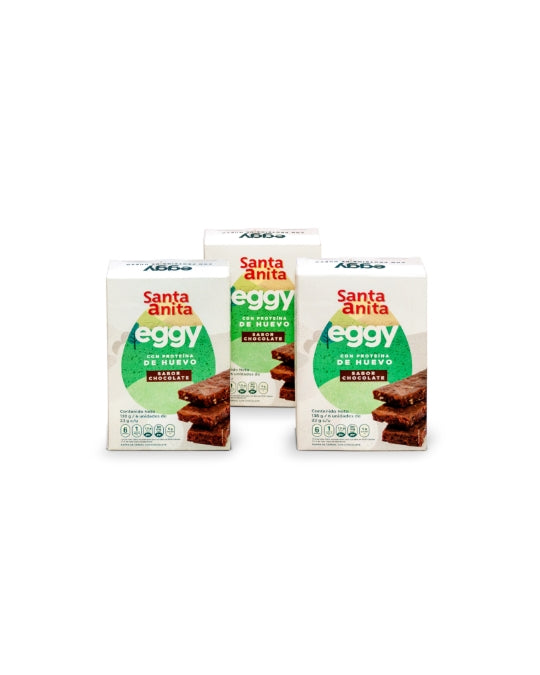 Santa Cerial Santa Anita Eggy - Barra de cereal con proteína de huevo sabor a choco ...
